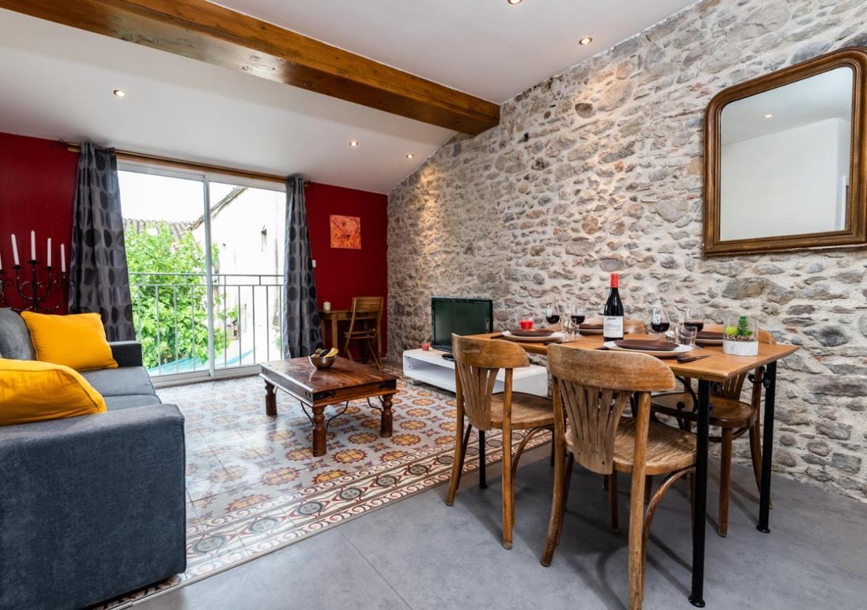 La Vue Du 36 Appartement Carcassonne Buitenkant foto