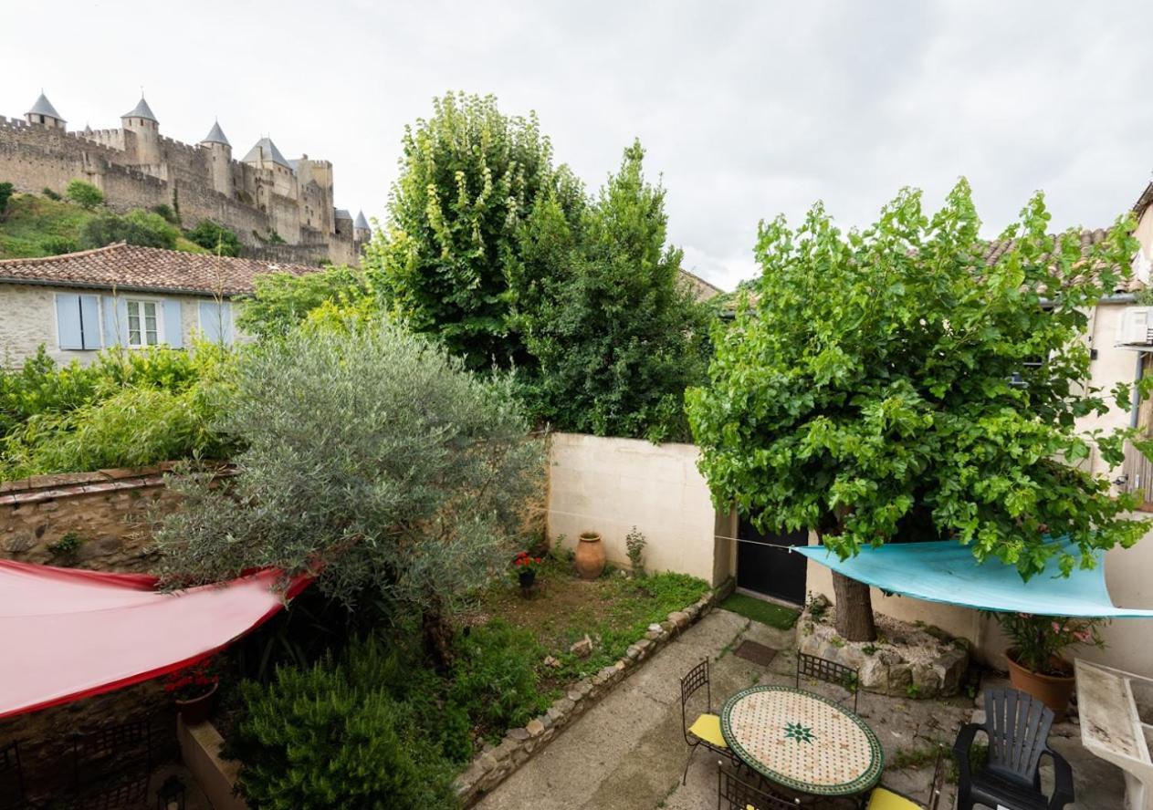 La Vue Du 36 Appartement Carcassonne Buitenkant foto